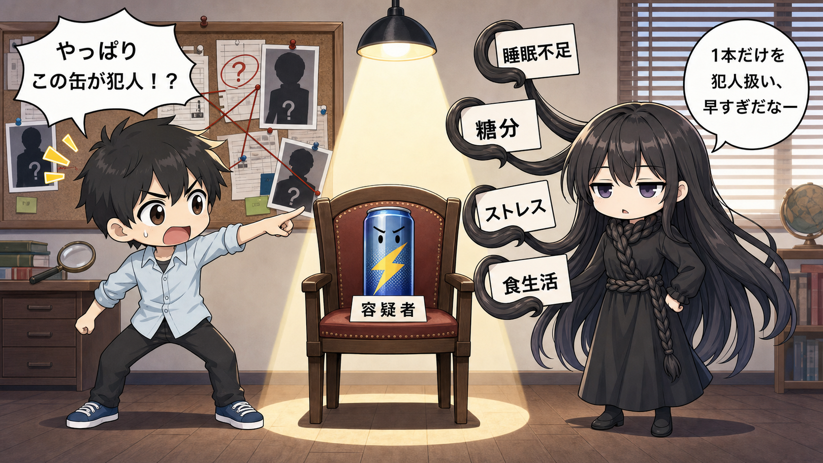 薄毛との因果関係はある？の解説漫画