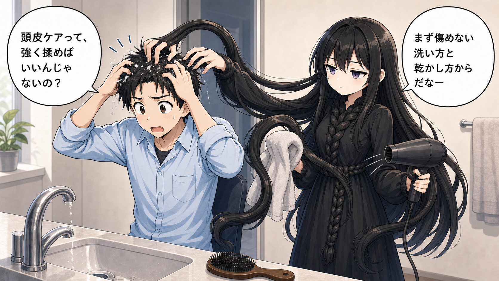 頭皮ケアで防ぐ方法