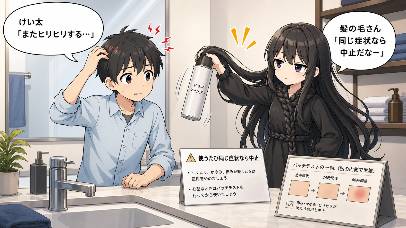 アレルギーと接触皮膚炎