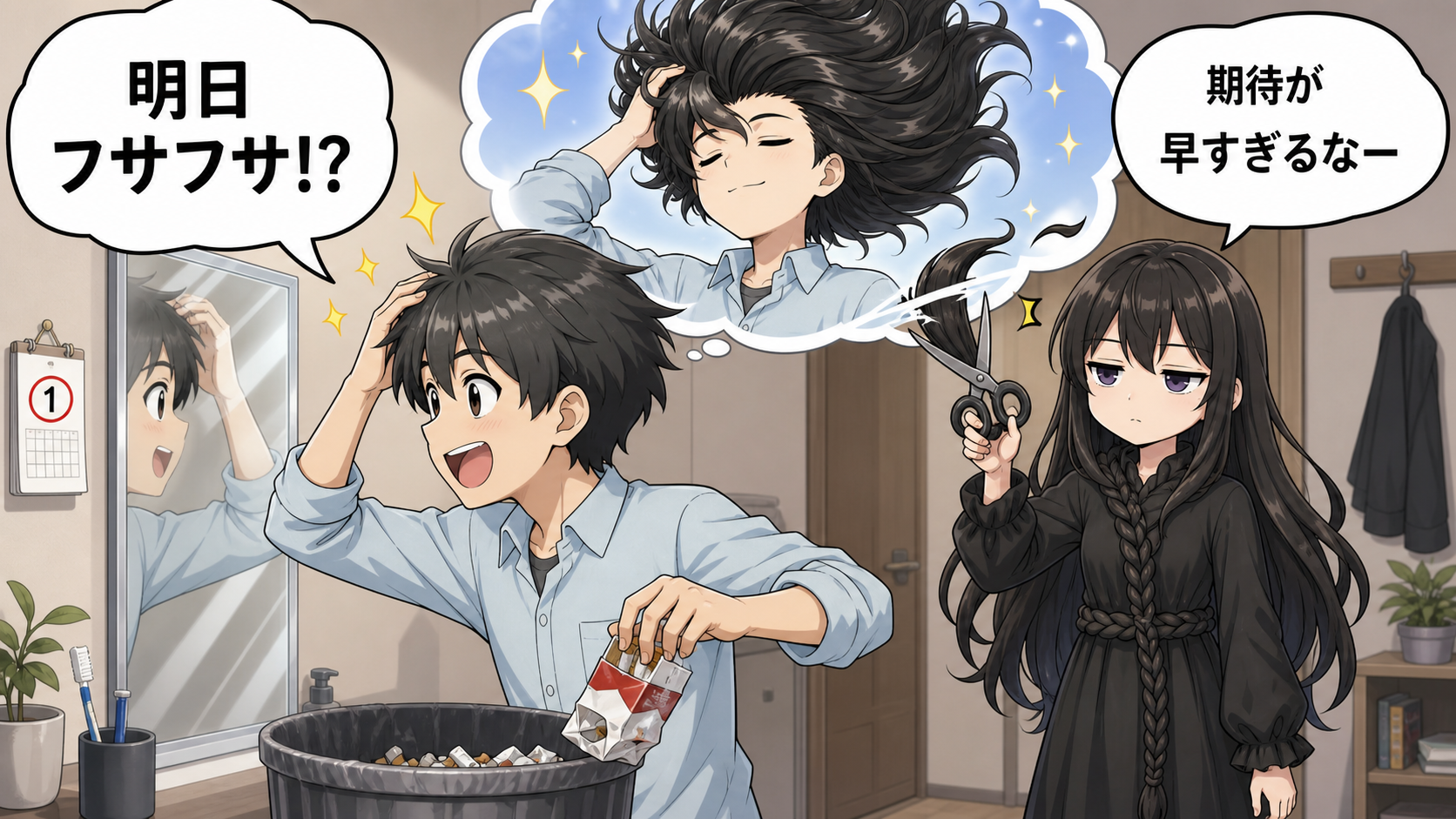 タバコをやめたら髪が生えたという体験談の注意点を解説する画像