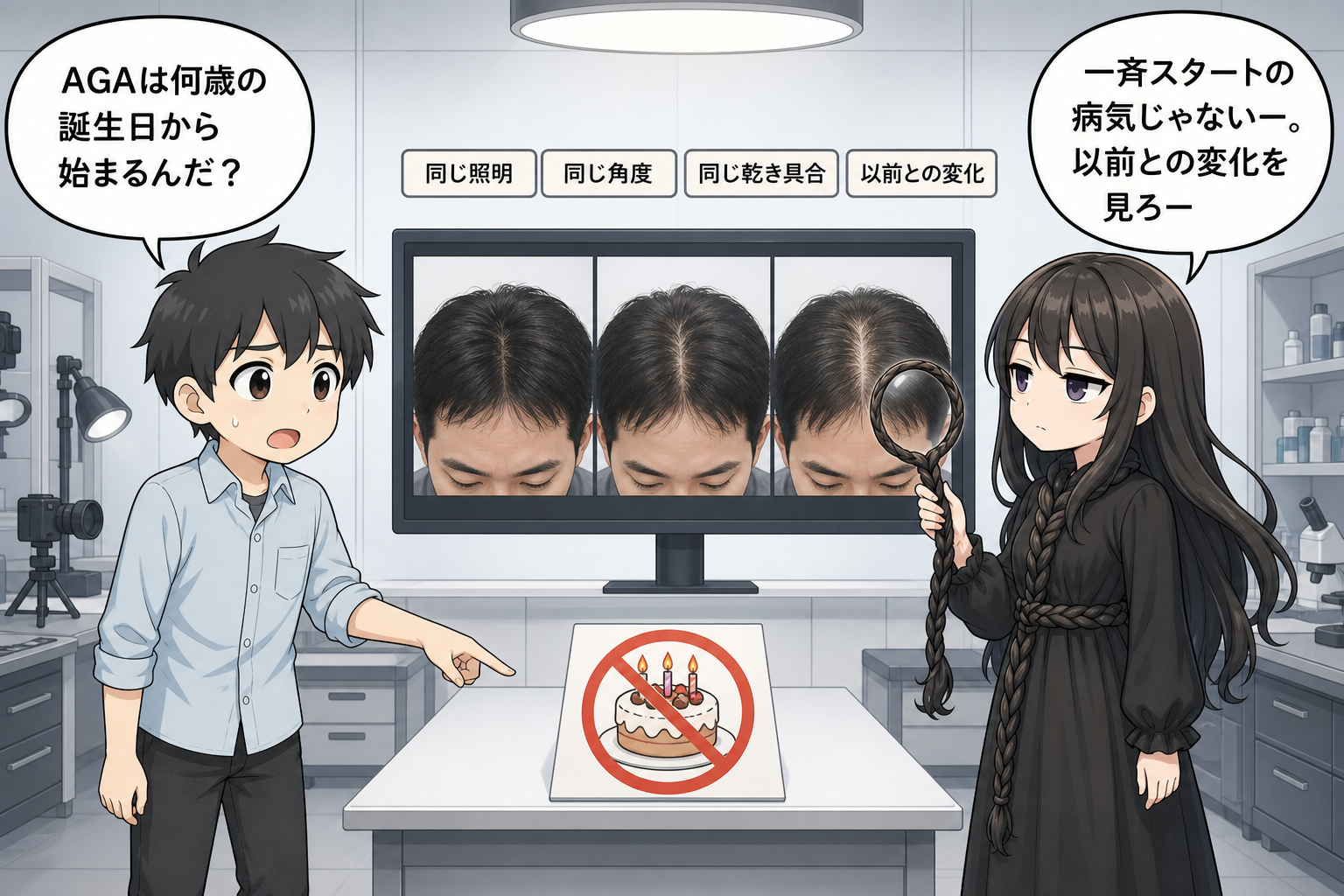 AGAは何歳から発症する?