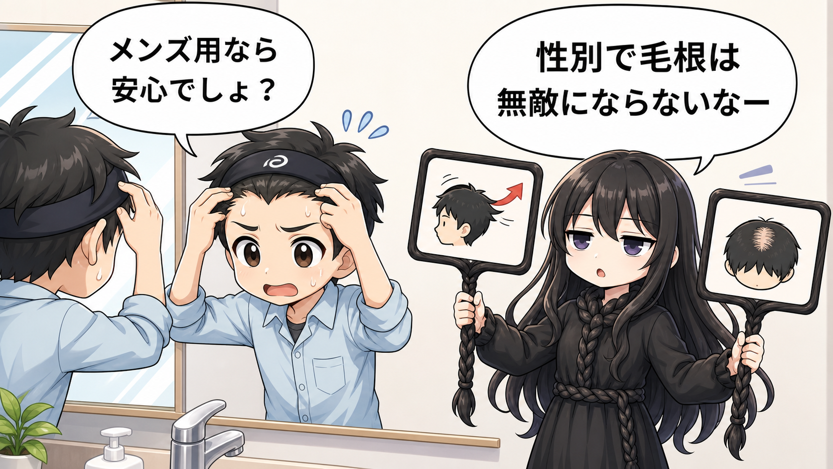 メンズのヘアバンドと薄毛の関係