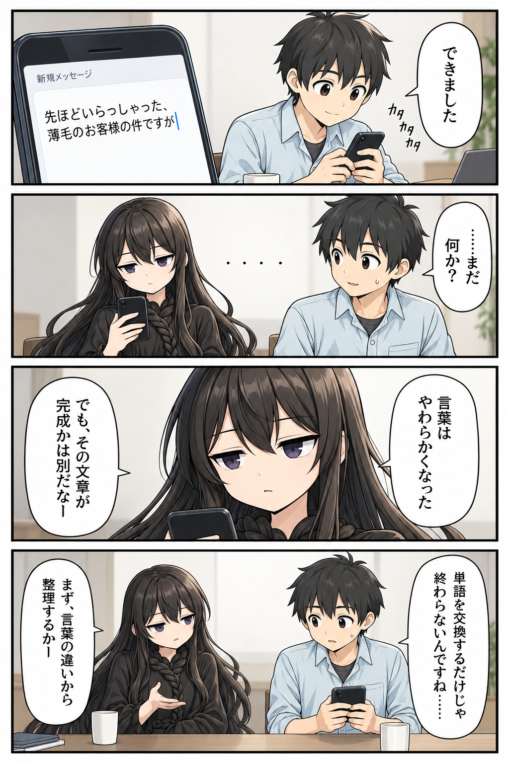 漫画「はげの丁寧な言い方」3ページ／全16ページ
