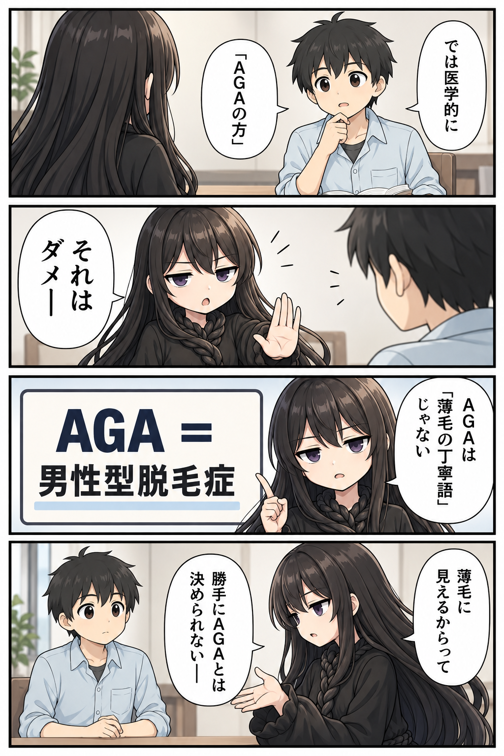 漫画「はげの丁寧な言い方」13ページ／全16ページ