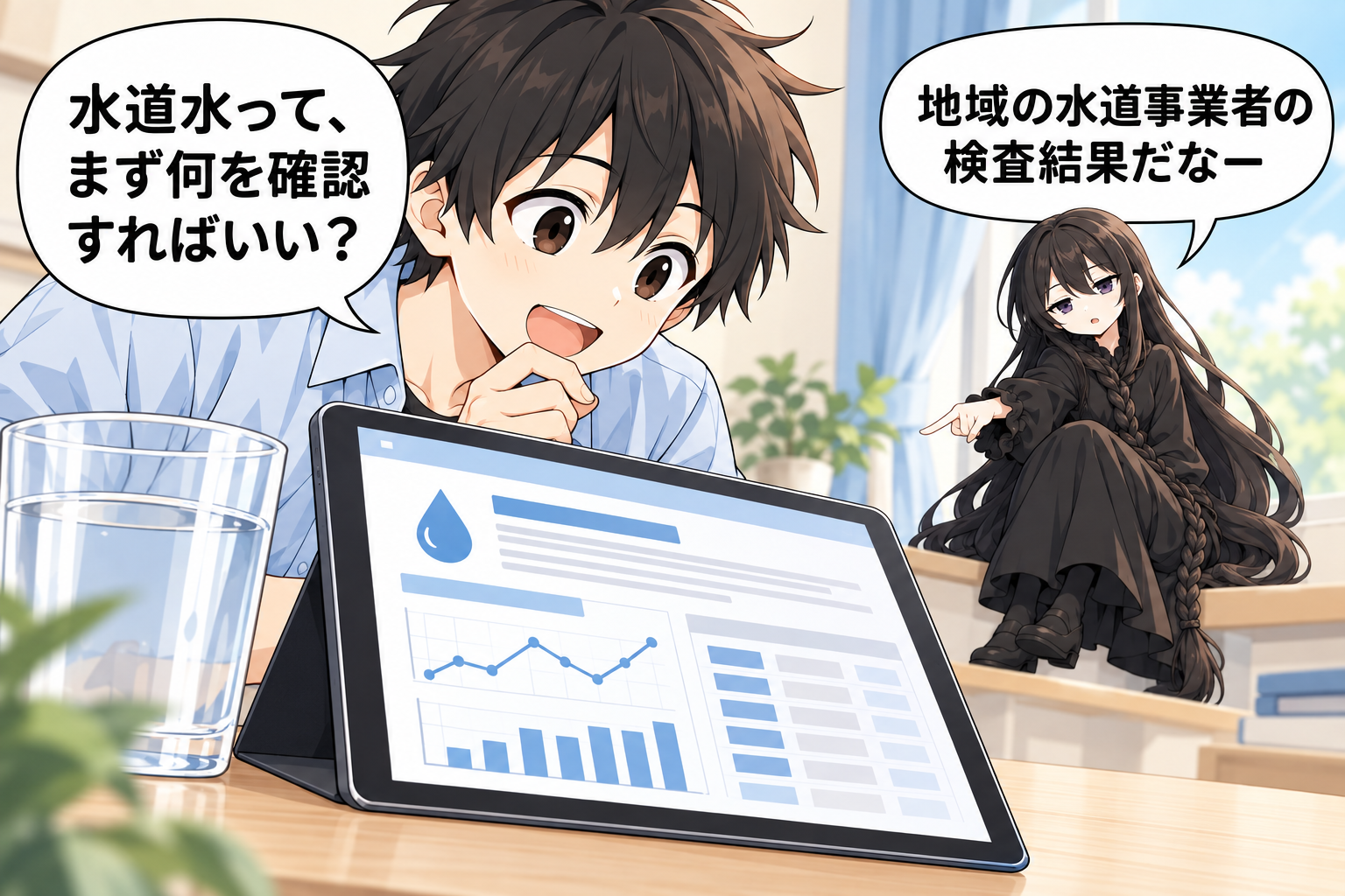 日本の水道水の安全性と水質基準を確認する